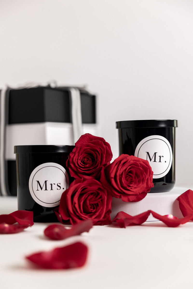 Love Story Candles