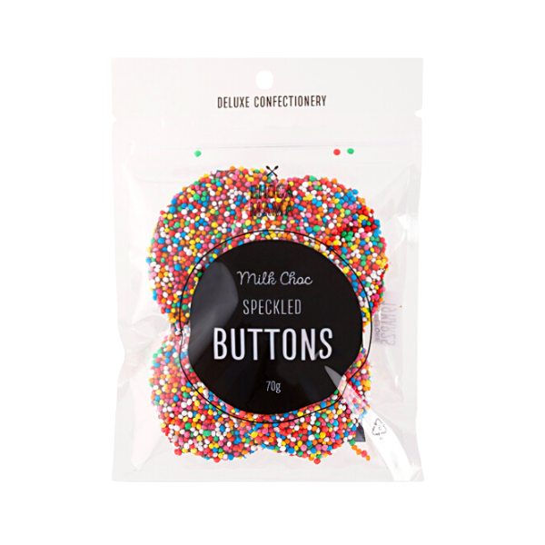 Milk Chocolate Freckled Buttons 70g